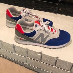 New balance red white and blue MAKE AN OFFER